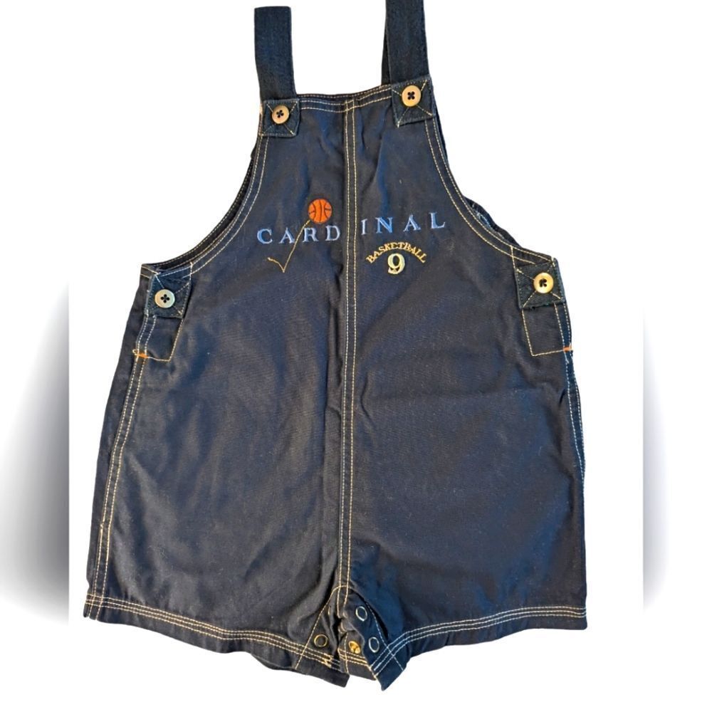 Vintage Y2K boys blue Circo‎ basketball shortalls size 24 mths
